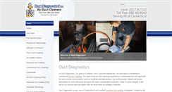 Desktop Screenshot of ductdiagnostics.com